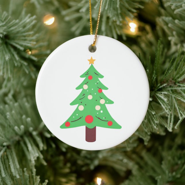 Christmas Tree Ceramic Tree Decoration (Tree)