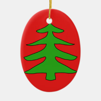 Christmas Tree Ceramic Tree Decoration