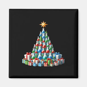 Christmas Tree Chemistry Beaker Scientist Science Magnet