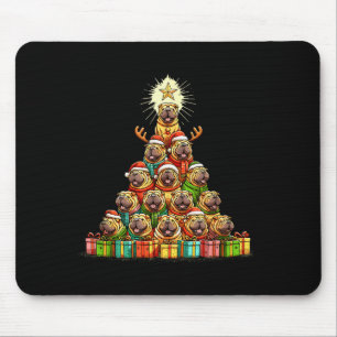 Christmas Tree Chinese Shar-pei Shar Pei  Mouse Pad