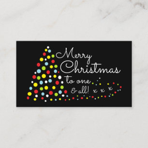 Christmas Tree, Christmas Party Ticket Invitation