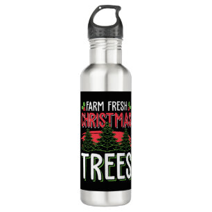 Christmas tree Christmas tree Christmas 710 Ml Water Bottle