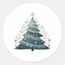 Christmas Tree Classic Sticker
