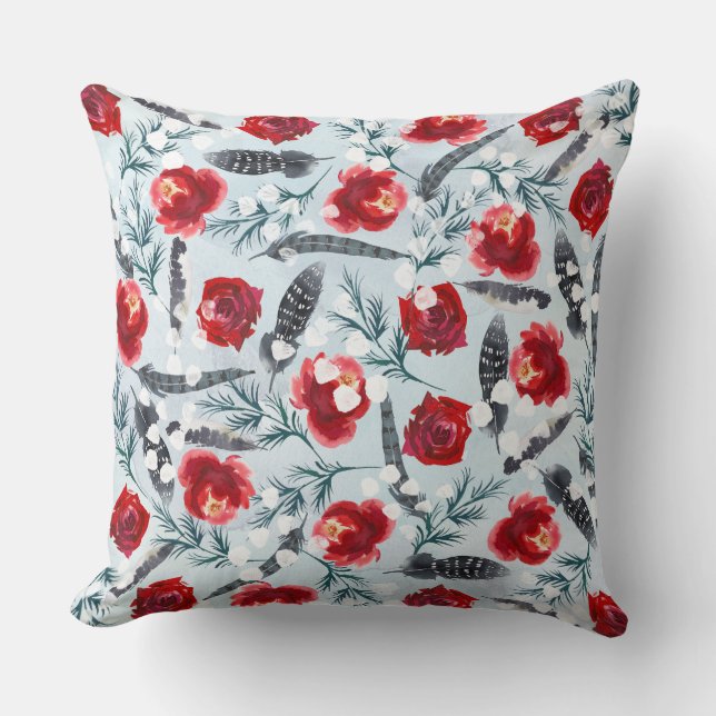 Christmas Tree Clip Art Cushion (Front)