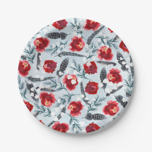Christmas Tree Clip Art Paper Plate