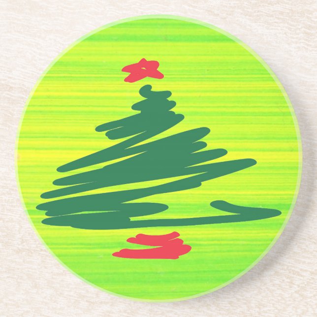 Christmas Tree Coaster (Front)