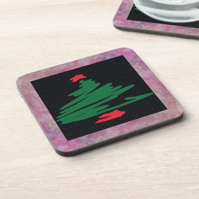 Christmas Tree Coaster (Left Side)