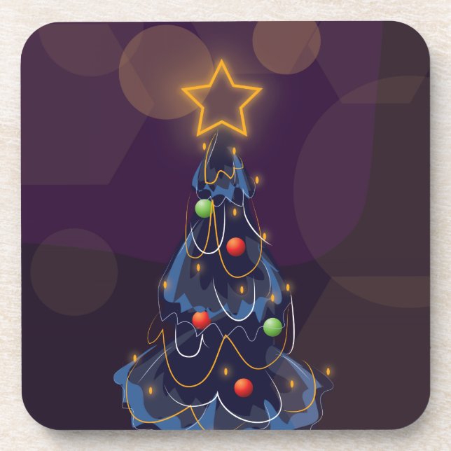 Christmas Tree Coaster (Front)