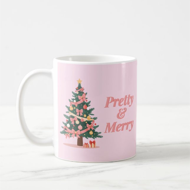 Christmas Tree Coffee Mug (Left)