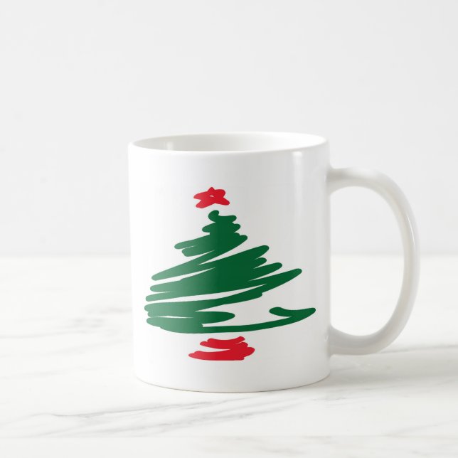 Christmas Tree Coffee Mug (Right)