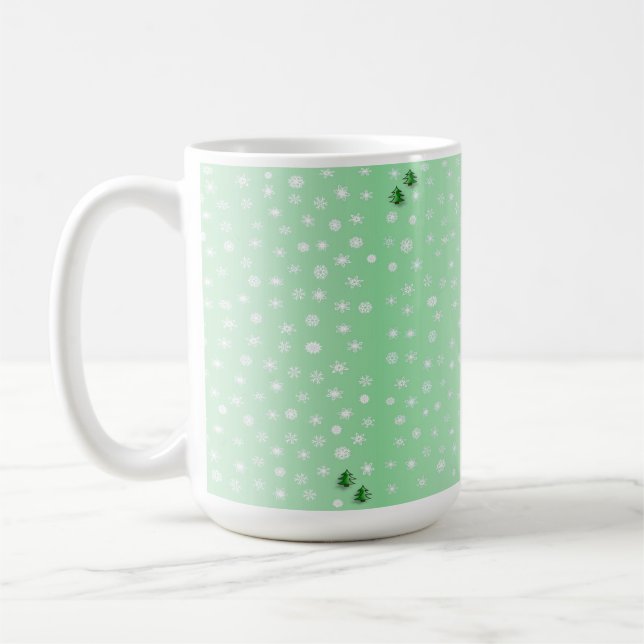Christmas Tree Coffee Mug (Left)