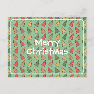 Christmas Tree Cookies Postcard
