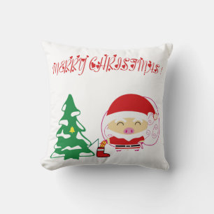 Christmas tree cushion