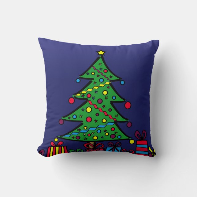 Christmas tree cushion (Front)