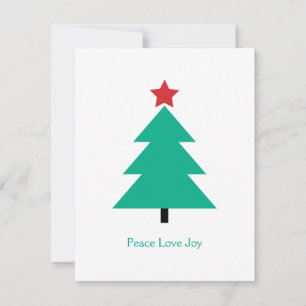 Christmas Tree Customisable Card