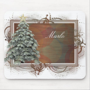 Christmas Tree Design 1 Mousepad