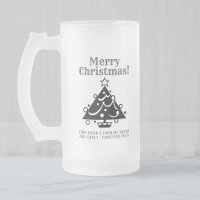 Christmas Tree Design with Personal Greeting