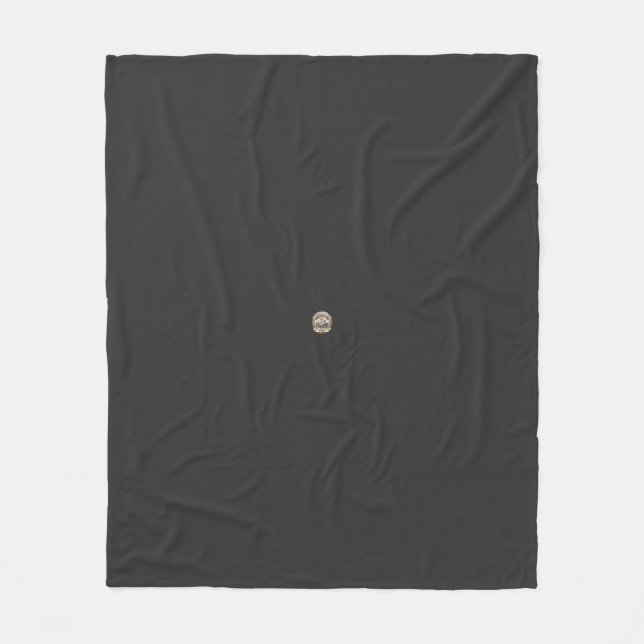 Christmas Tree Destroyer Cat Christmas Tree Destro Fleece Blanket (Front)