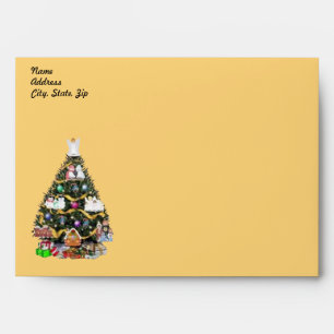 Christmas Tree Envelope Template