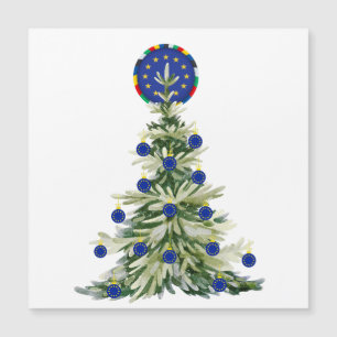 Christmas Tree - European Union Flag   EU Euro - b