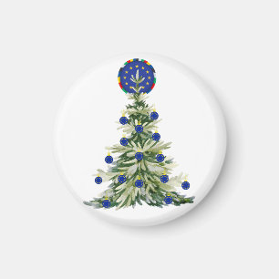 Christmas Tree - European Union Flag EU Euro - b Magnet