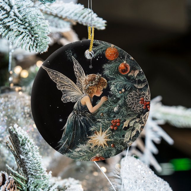 Christmas Tree Fairy Angel Ornament - Personalised (Creator Uploaded)