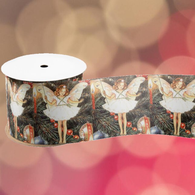 Christmas Tree Fairy Satin Ribbon (Creator Uploaded)