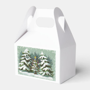 Christmas Tree Family Favour Box