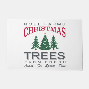 CHRISTMAS TREE FARM DOORMAT