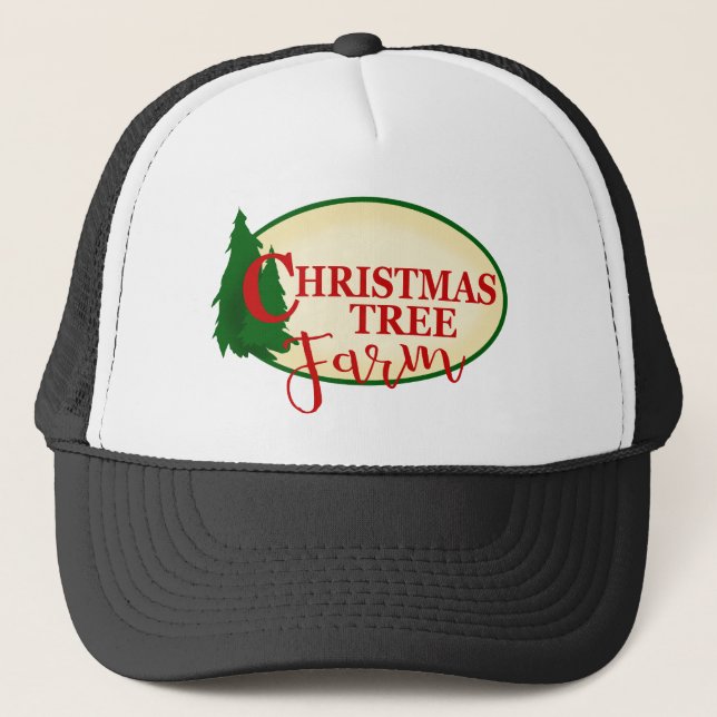 Christmas Tree Farm Trucker Hat (Front)