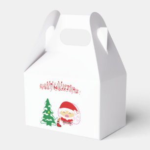 Christmas tree favour box