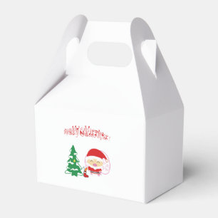 Christmas tree favour box