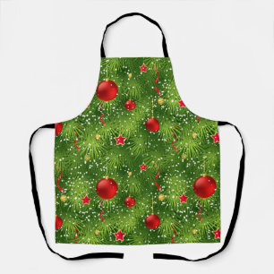 Christmas Tree Festive Holiday Ugly Xmas Sweater Apron