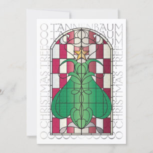 Christmas Tree Flat Card