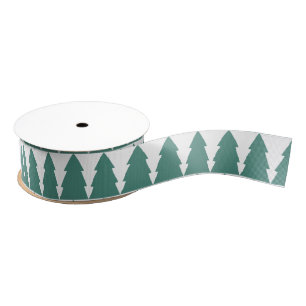 Christmas Tree Forest Grosgrain Ribbon
