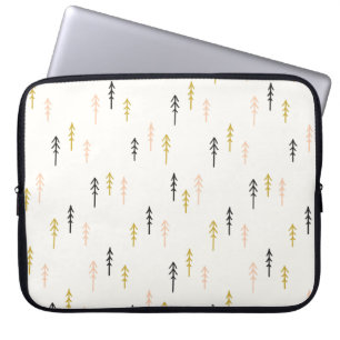 Christmas Tree Forest Pattern Laptop Sleeve
