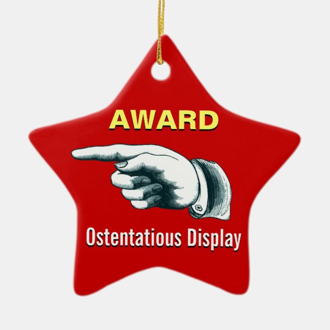 Christmas Tree Gag Gift Ceramic Tree Decoration (Front)