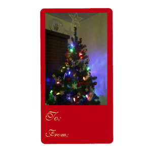 Christmas Tree Gift Labels by RoseWrites