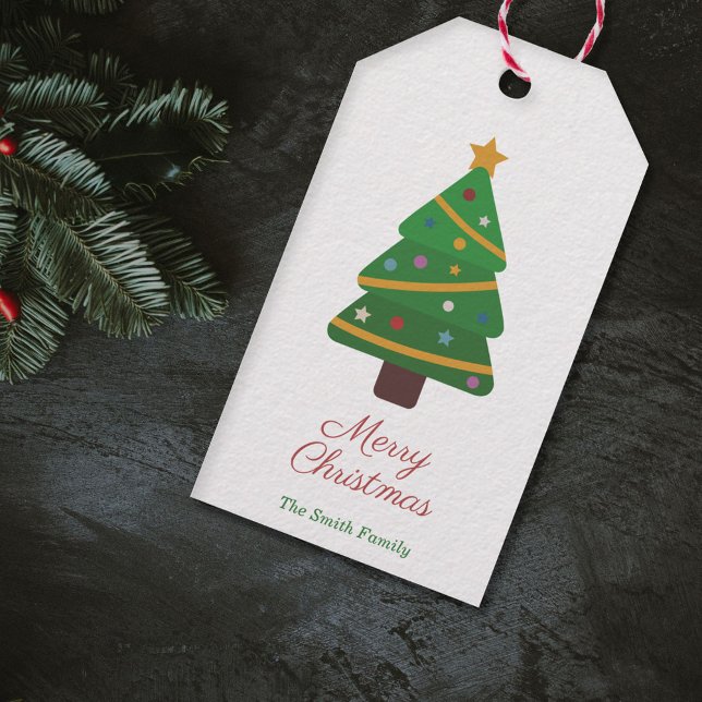 Christmas Tree Gift Tag (Christmas Tree Gift Tag)