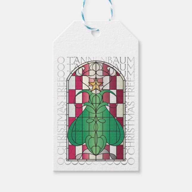 Christmas Tree Gift Tags (Front)