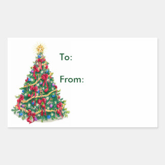 Christmas Tree - Gift Tags
