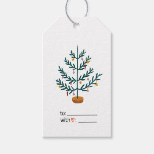 Christmas Tree Gift Tags