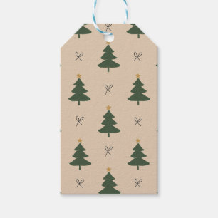Christmas tree gift tags
