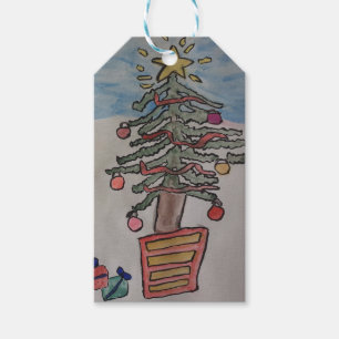 Christmas Tree Gift Tags