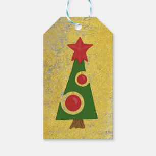 Christmas tree gift tags