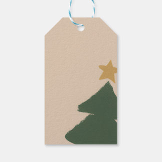 Christmas tree gift tags