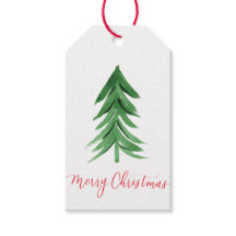 Christmas Tree Gift Tags