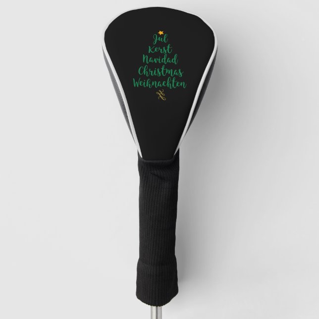christmas tree                    golf head cover (Front)
