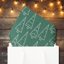 Christmas Tree Green Modern 