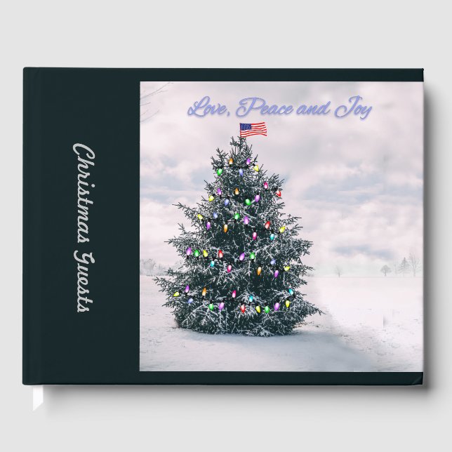 Christmas Tree Guest Book 2023 (Front)